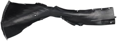 TRQ Front Left Inner Fender Liner Black Drivers Side