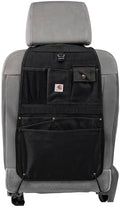 Carhartt Universal Nylon Duck Automotive Seat Back Organizer,Organization for Work and Kids,Black,(Pack of 8)