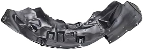 TRQ Front Left Inner Fender Liner Black Drivers Side