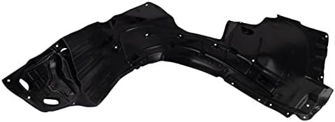 TRQ Front Right Inner Fender Liner Black Passenger Side