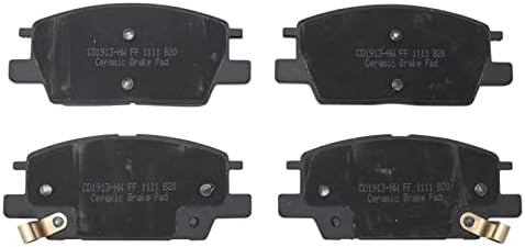 TRQ Front Brake Pads Ceramic
