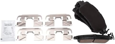 TRQ Front Ceramic Brake Pad Set