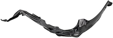 TRQ Front Right Inner Fender Liner Black Passenger Side