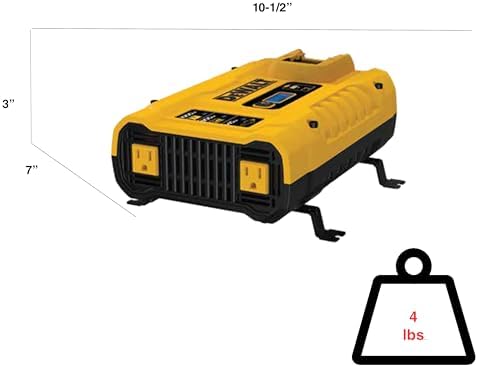 DEWALT DXAELJ18C 1800 Peak Amp Lithium Jump Starter with USB Power Bank - Image 4