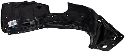 TRQ Front Left Inner Fender Liner Black Drivers Side