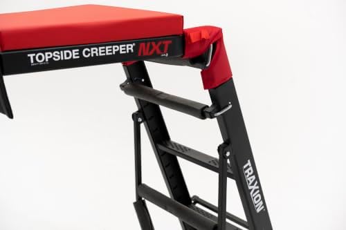 Traxion 3-200 NXT Foldable Topside Automotive Engine Creeper, Black - Image 4