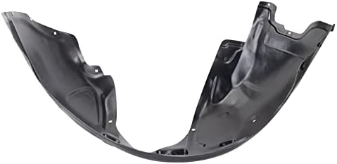 TRQ Left Inner Fender Liner Black Drivers Side