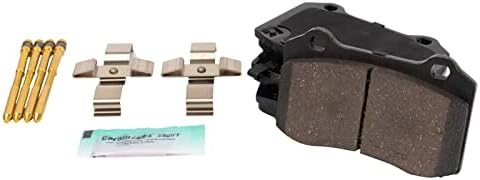 TRQ Rear Ceramic Brake Pad Set