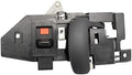 TRQ Front Left Interior Door Handle Black Drivers Side
