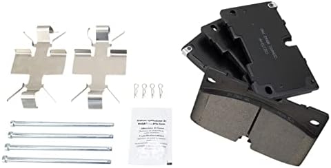 TRQ Front Ceramic Brake Pad Set