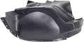 TRQ Front Left Forward Inner Fender Liner Black Drivers Side