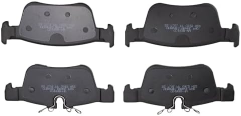 TRQ Rear Ceramic Brake Pad Set