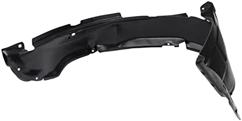TRQ Front Left Inner Fender Liner Black Drivers Side