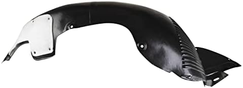 TRQ Front Left Inner Fender Liner Black Drivers Side
