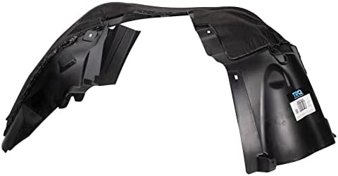 TRQ Front Left Inner Fender Liner Black Drivers Side