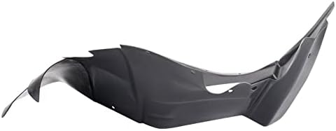 TRQ Front Left Forward Inner Fender Liner Black Drivers Side