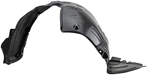 TRQ Front Left Inner Fender Liner Drivers Side