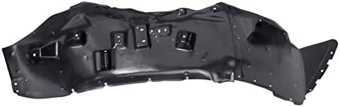 TRQ Front Left Inner Fender Liner Black Drivers Side