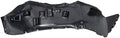 TRQ Front Left Inner Fender Liner Black Drivers Side
