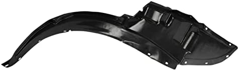 TRQ Front Left Inner Fender Liner Black Drivers Side