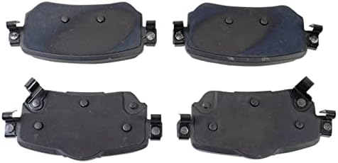 TRQ Rear Ceramic Brake Pad Set Includes Contact Point Grease