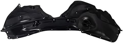 TRQ Front Left Inner Fender Liner Black Drivers Side
