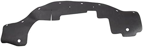 TRQ Front Left Inner Fender Liner Black Drivers Side