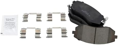 TRQ Front Brake Pads Ceramic Hardware