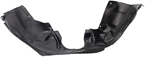 TRQ Front Left Inner Fender Liner Black Drivers Side
