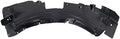 TRQ Front Left Inner Fender Liner Black Drivers Side
