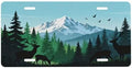 Mountain Forest Elk Front License Plate 6" * 12" for Women