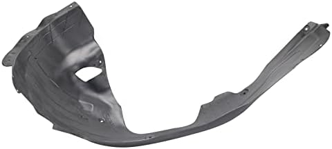 TRQ Right Inner Fender Liner Black Passenger Side