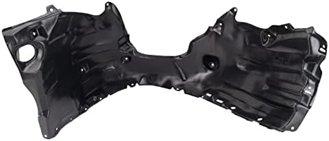 TRQ Front Left Inner Fender Liner Black Drivers Side