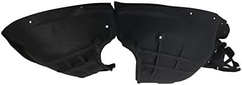 TRQ Front Left Inner Fender Liner Black Drivers Side