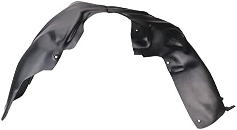 TRQ Front Left Inner Fender Liner Black Drivers Side