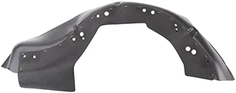 TRQ Front Right Inner Fender Liner Black Passenger Side