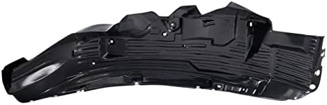 TRQ Front Left Inner Fender Liner Black Drivers Side