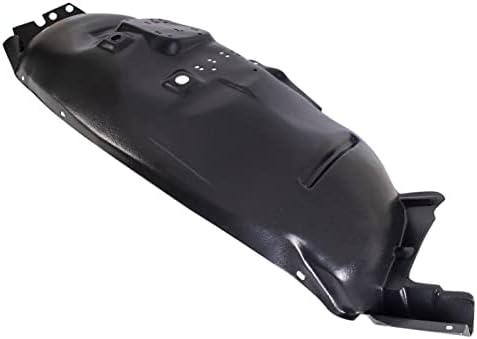 TRQ Front Left Inner Fender Liner Black Drivers Side
