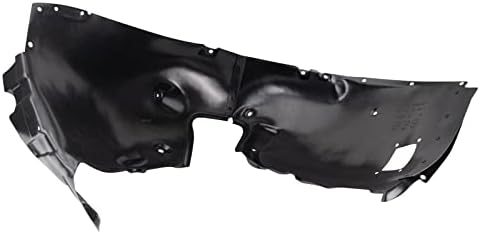 TRQ Front Right Inner Fender Liner Black Passenger Side