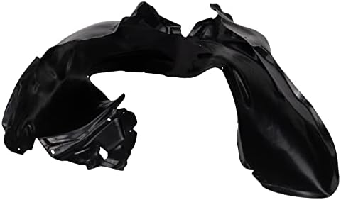 TRQ Right Inner Fender Liner Black Passenger Side