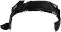 TRQ Front Left Inner Fender Liner Black Drivers Side