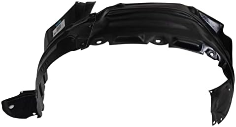 TRQ Front Left Inner Fender Liner Black Drivers Side
