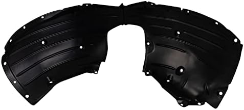 TRQ Front Left Inner Fender Liner Black Drivers Side