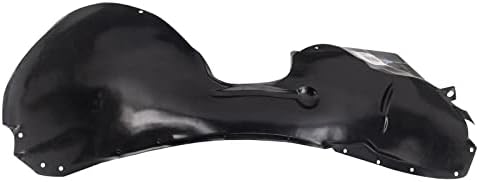TRQ Front Left Inner Fender Liner Black Drivers Side