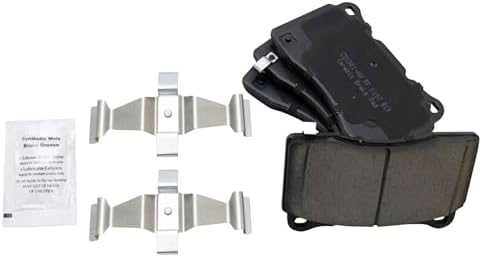 TRQ Front Posi Ceramic Brake Pad Kit Set