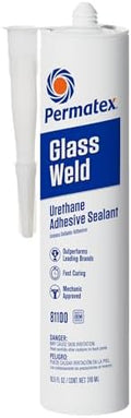 Permatex 81100 Glass Weld Urethane Adhesive Sealant, 10.5 Fl Oz by Permatex