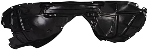 TRQ Front Left Inner Fender Liner Black Drivers Side