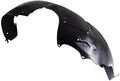 TRQ Front Left Inner Fender Liner Black Drivers Side