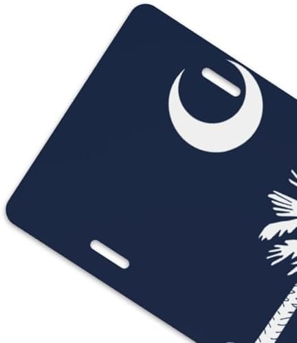 South Carolina Flag Front License Plate 6" * 12" for Women