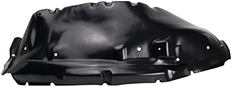 TRQ Front Left Inner Fender Liner Black Drivers Side